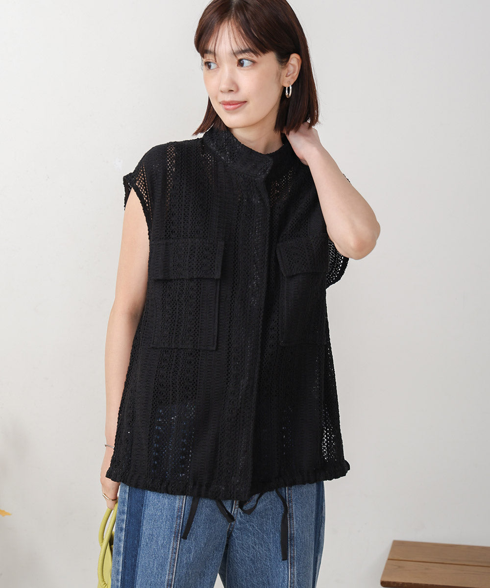 ラッセルレースワークベスト