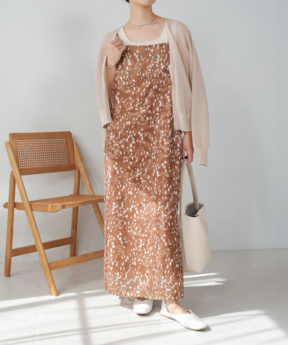 【WEB限定】ダルメシアンキャミワンピ