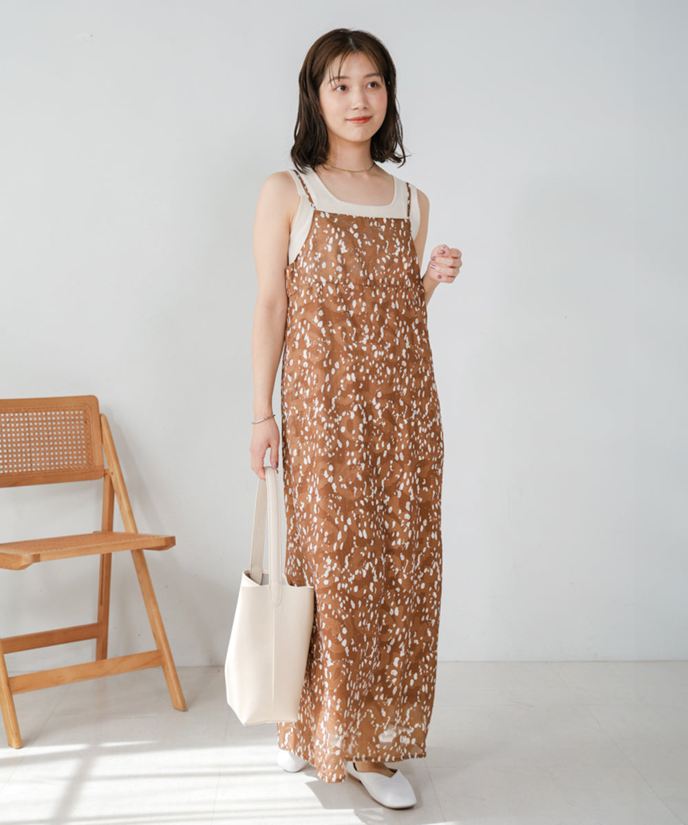 【WEB限定】ダルメシアンキャミワンピ