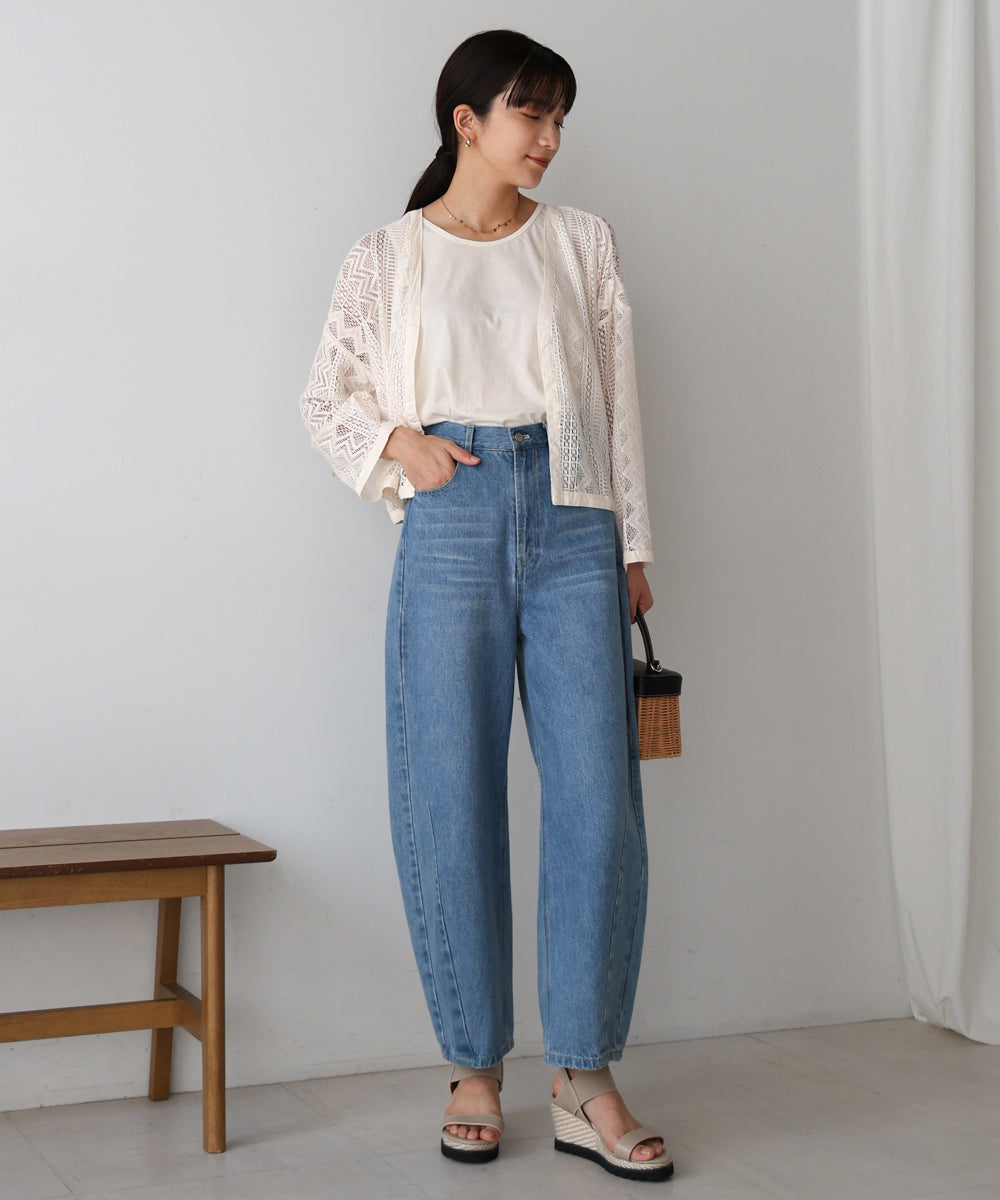 【WEB限定】レースカーデ&タンクセット