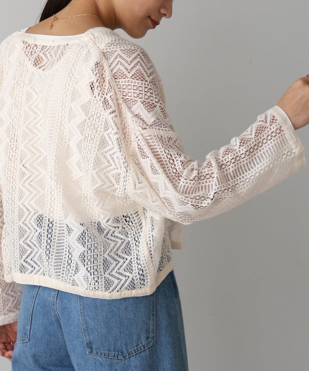 【WEB限定】レースカーデ&タンクセット