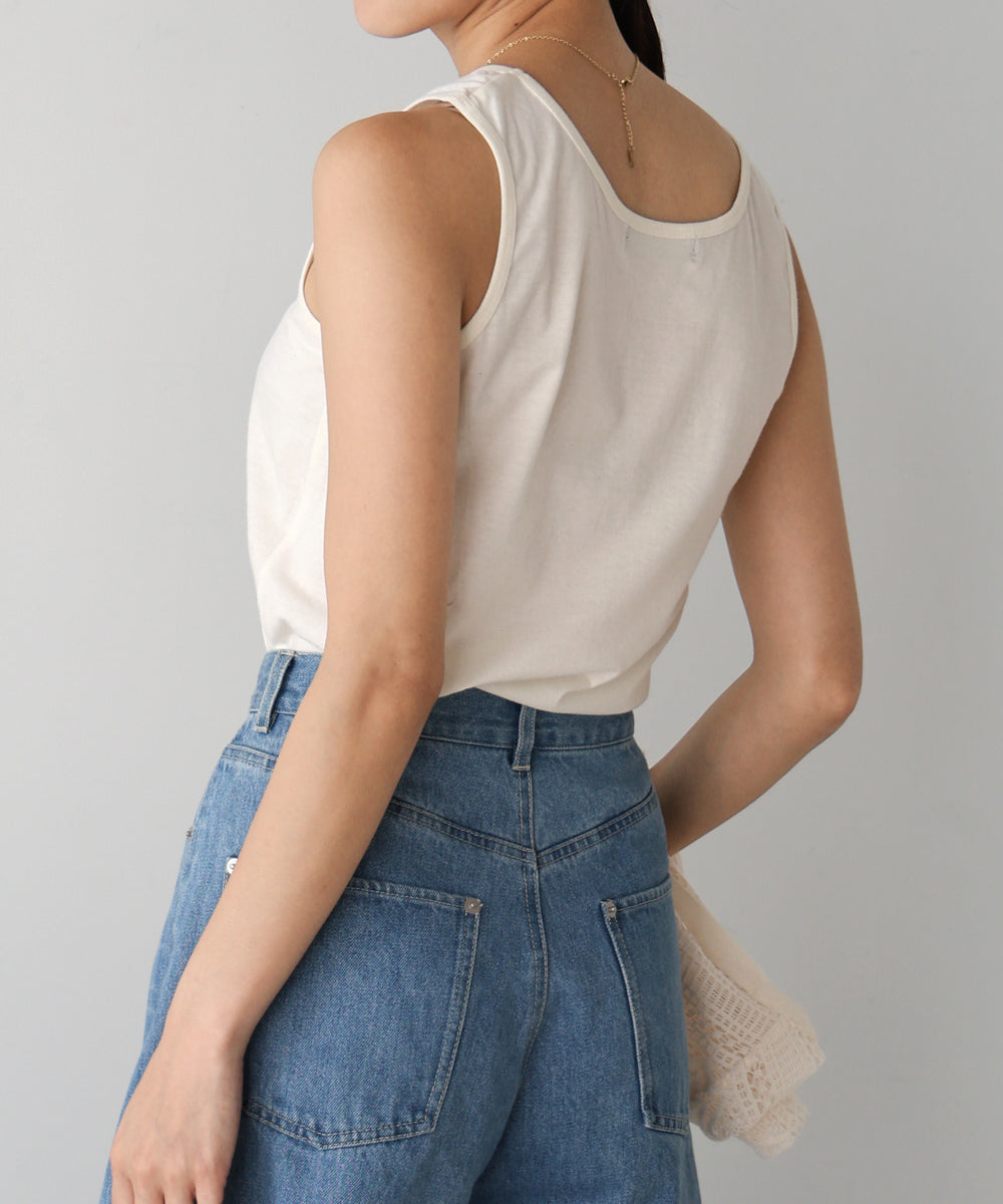 【WEB限定】レースカーデ&タンクセット