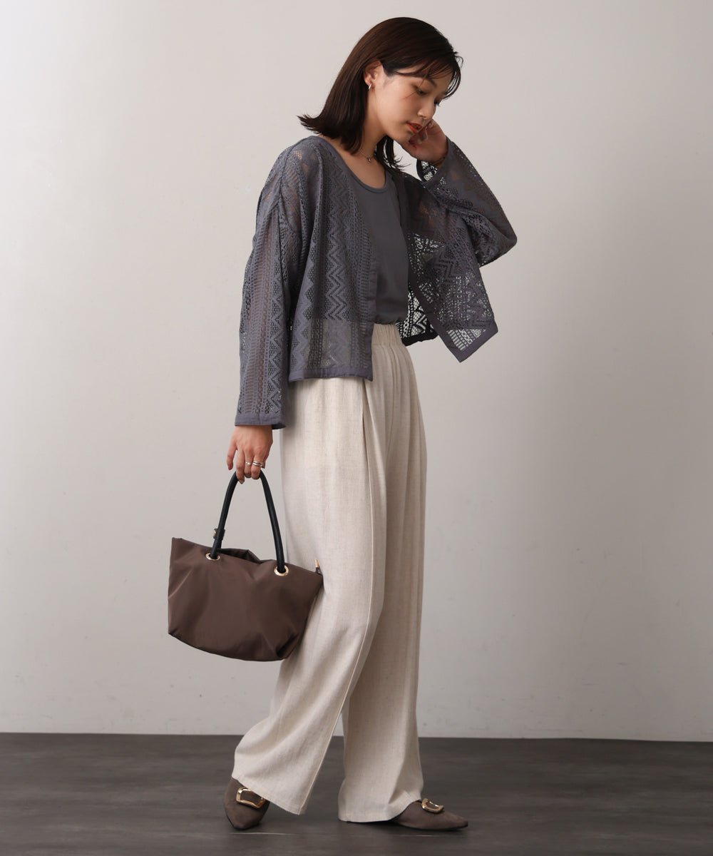 【WEB限定】レースカーデ&タンクセット