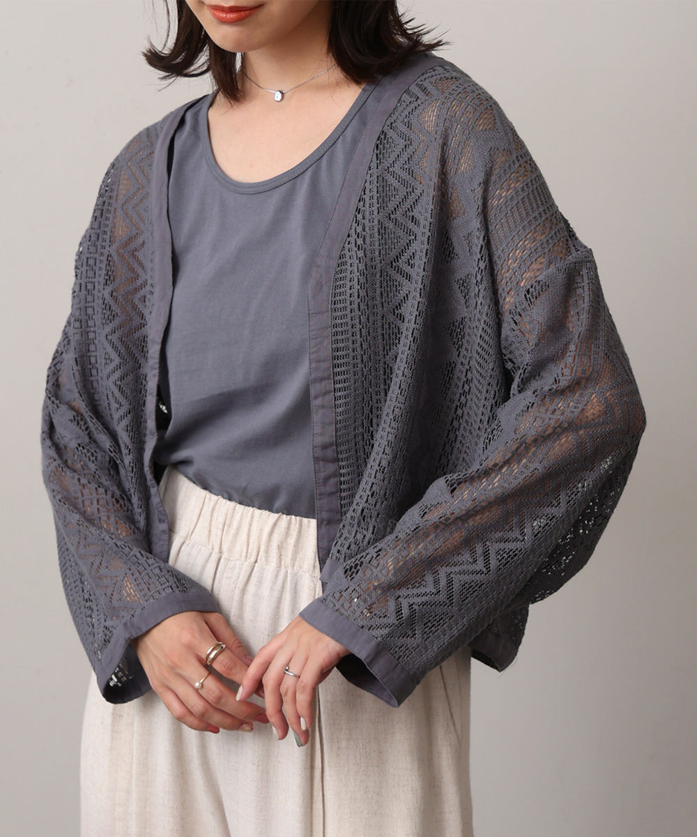 【WEB限定】レースカーデ&タンクセット