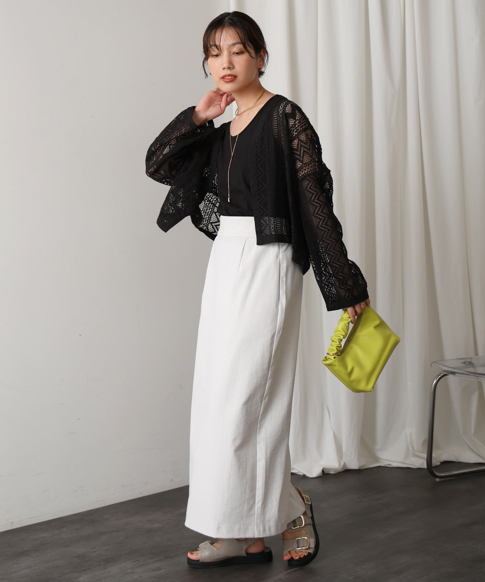 【WEB限定】レースカーデ&タンクセット