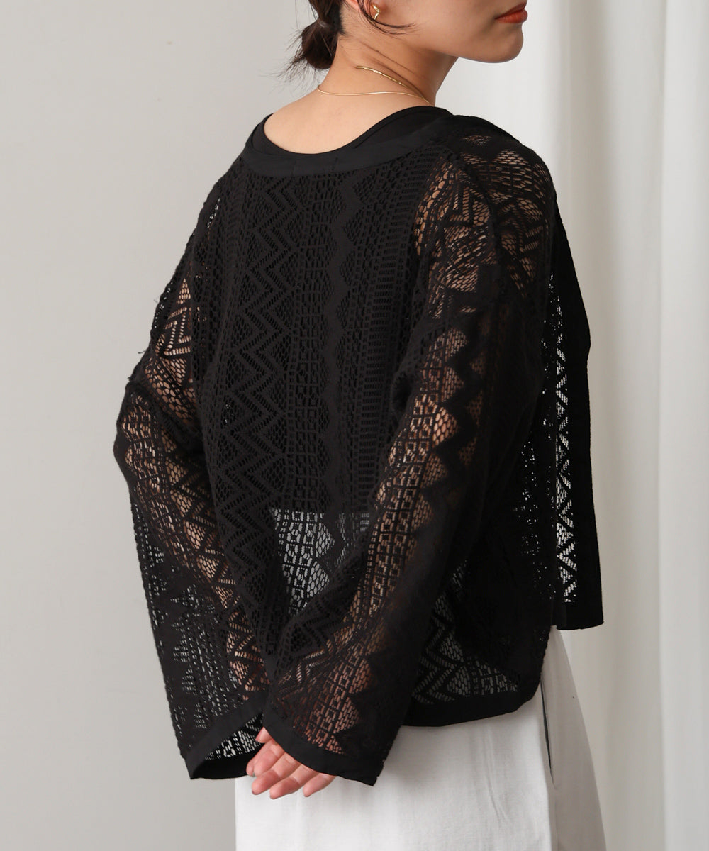 【WEB限定】レースカーデ&タンクセット