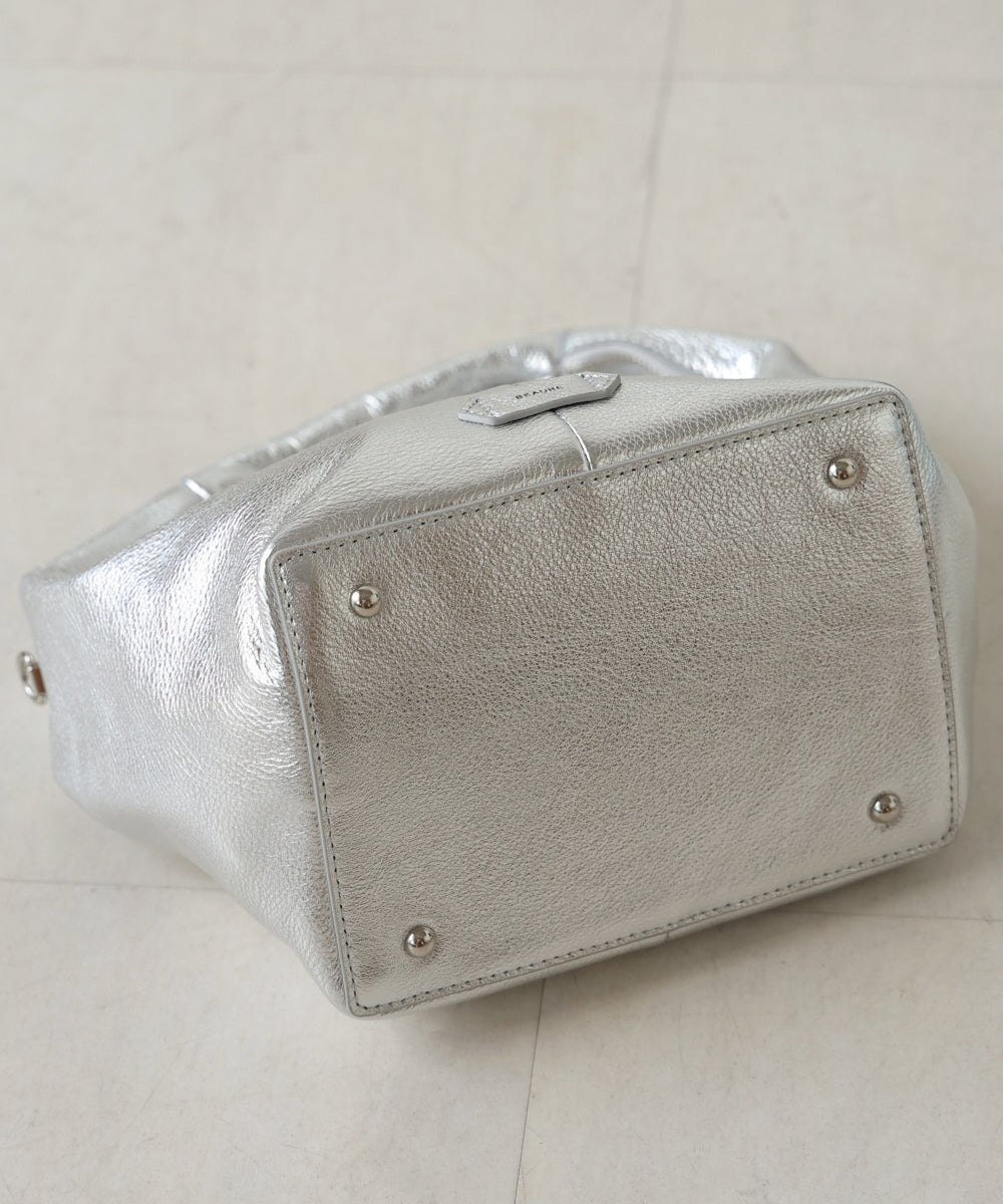 カウレザーミニハンドルBAG