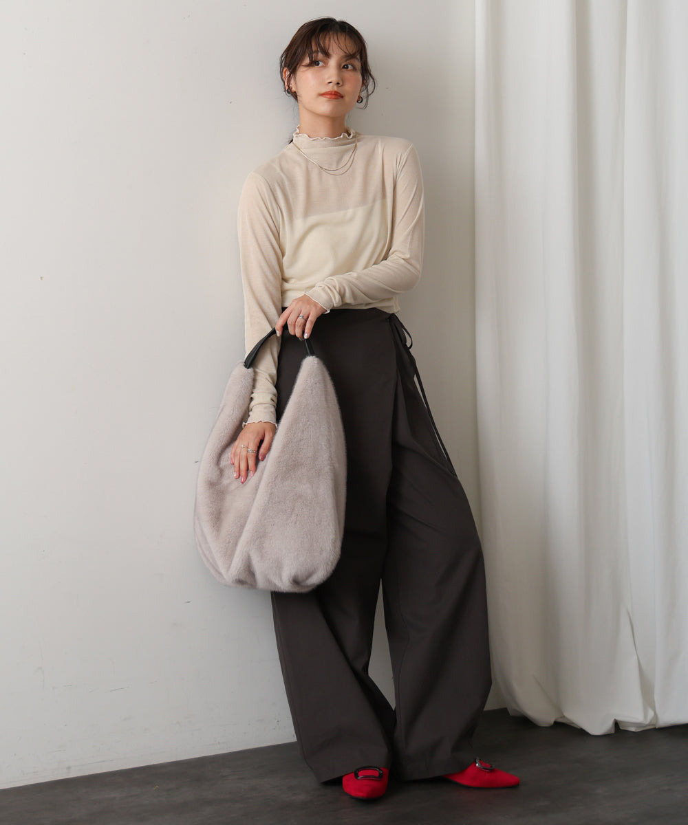 バックルプリントパンプス