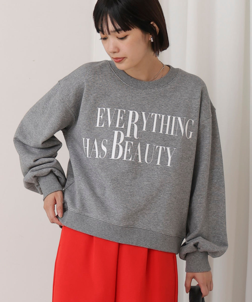 【WEB限定】ロゴプリントスウェット