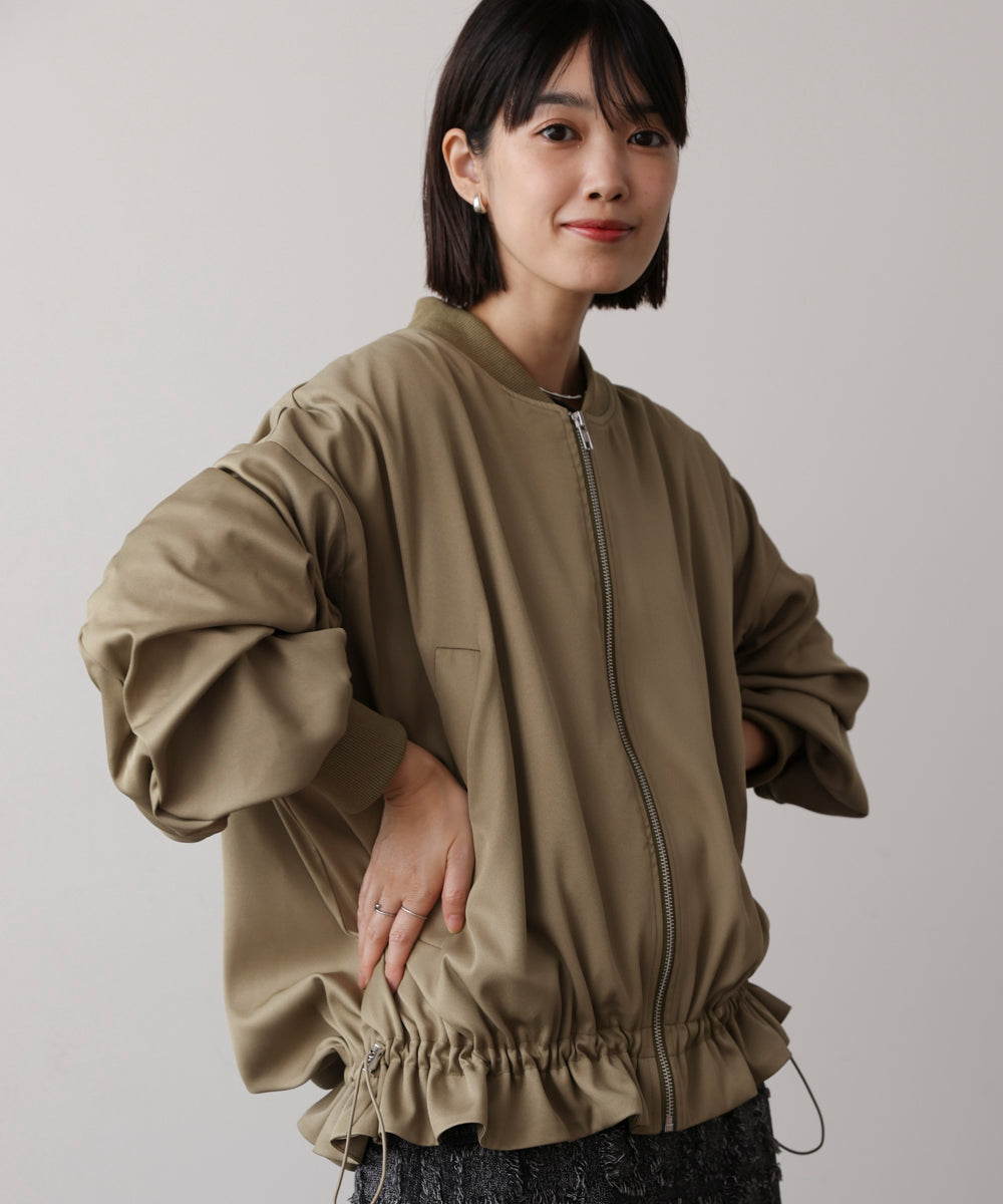 ボリュームギャザーブルゾン