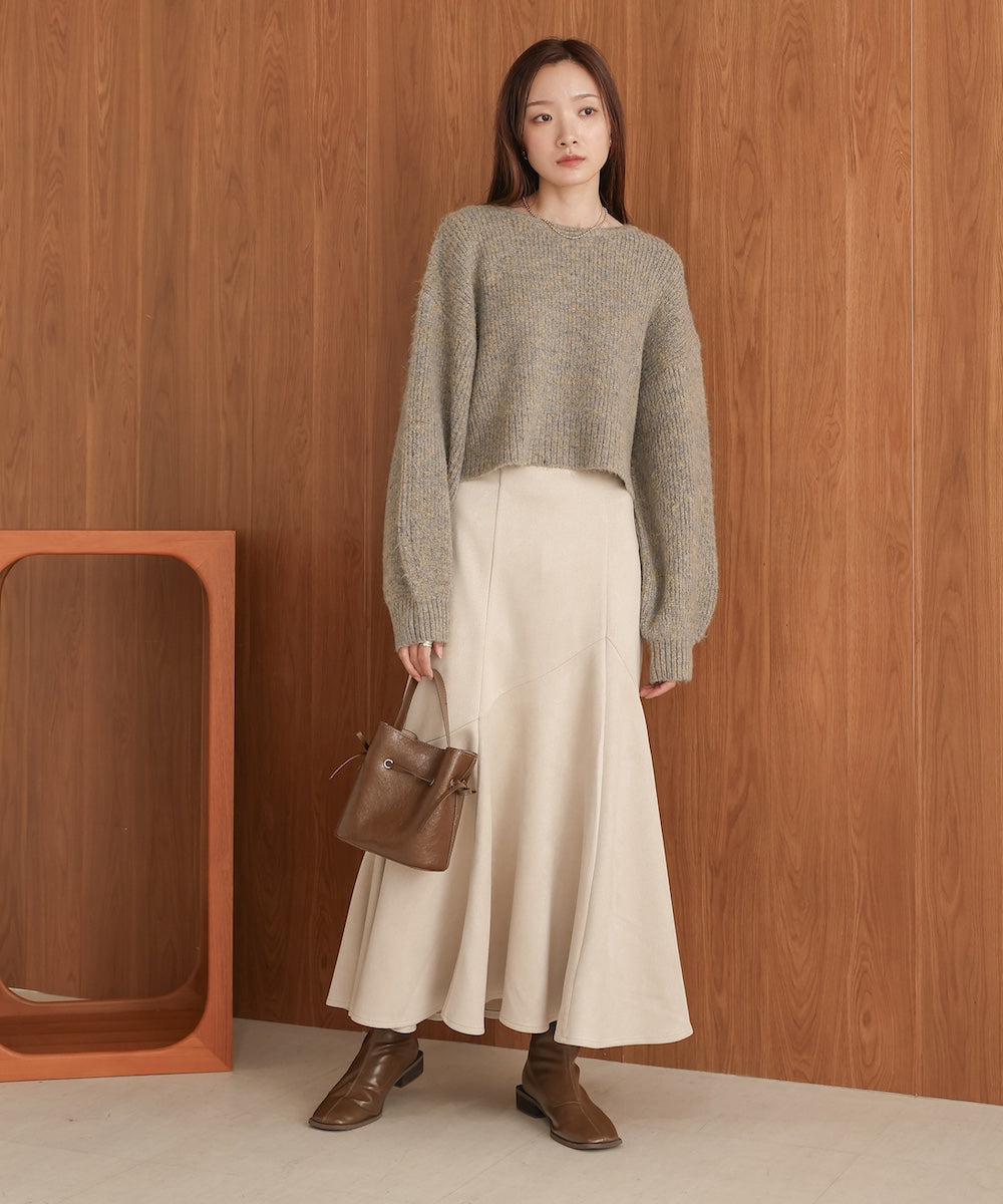 ミックスシャギープルオーバー