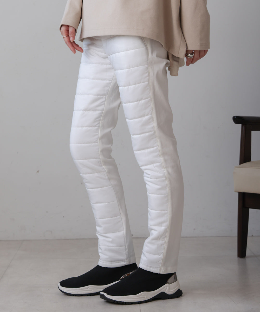 フェイクダウンパンツ