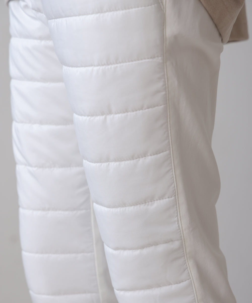 フェイクダウンパンツ