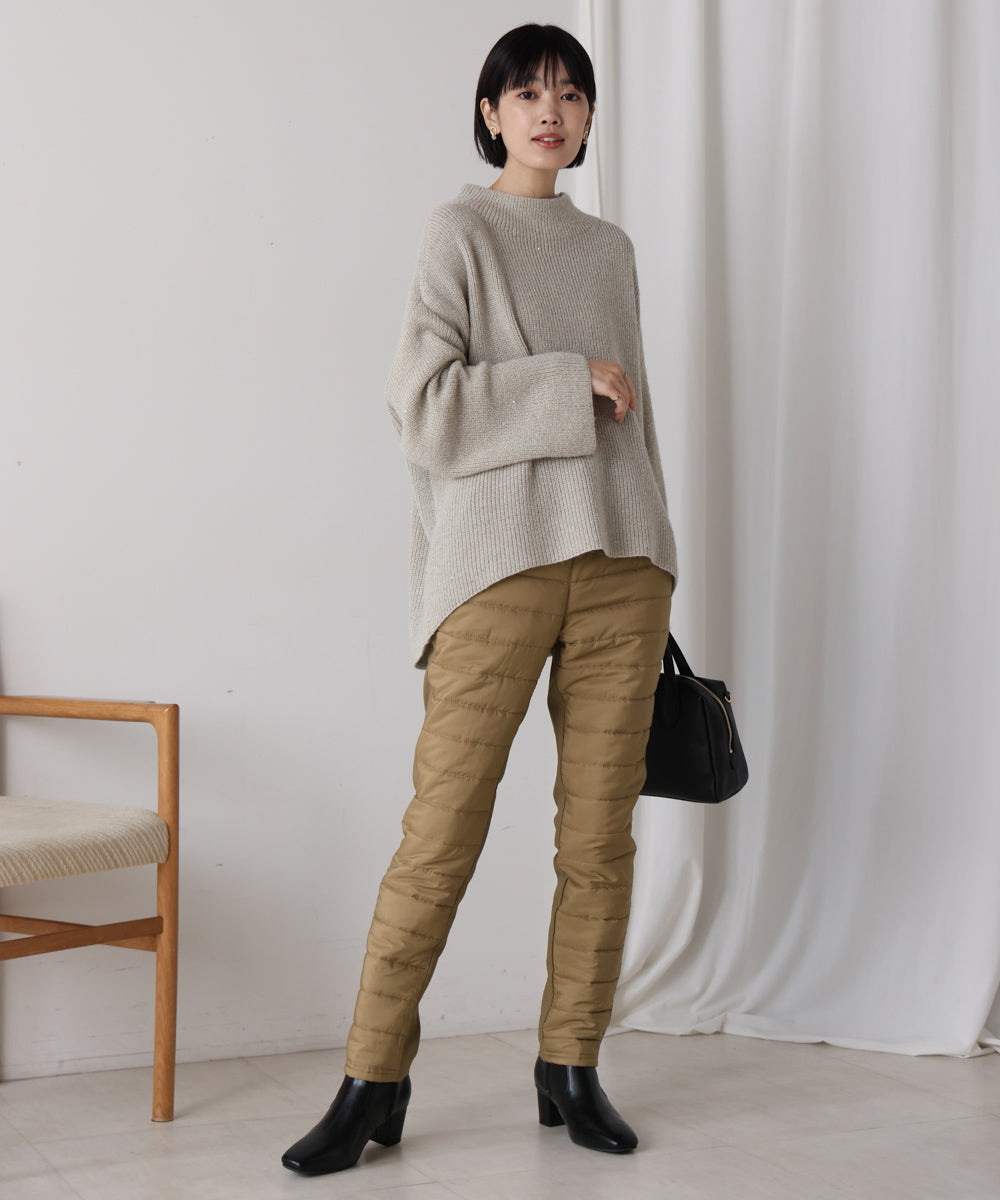 フェイクダウンパンツ