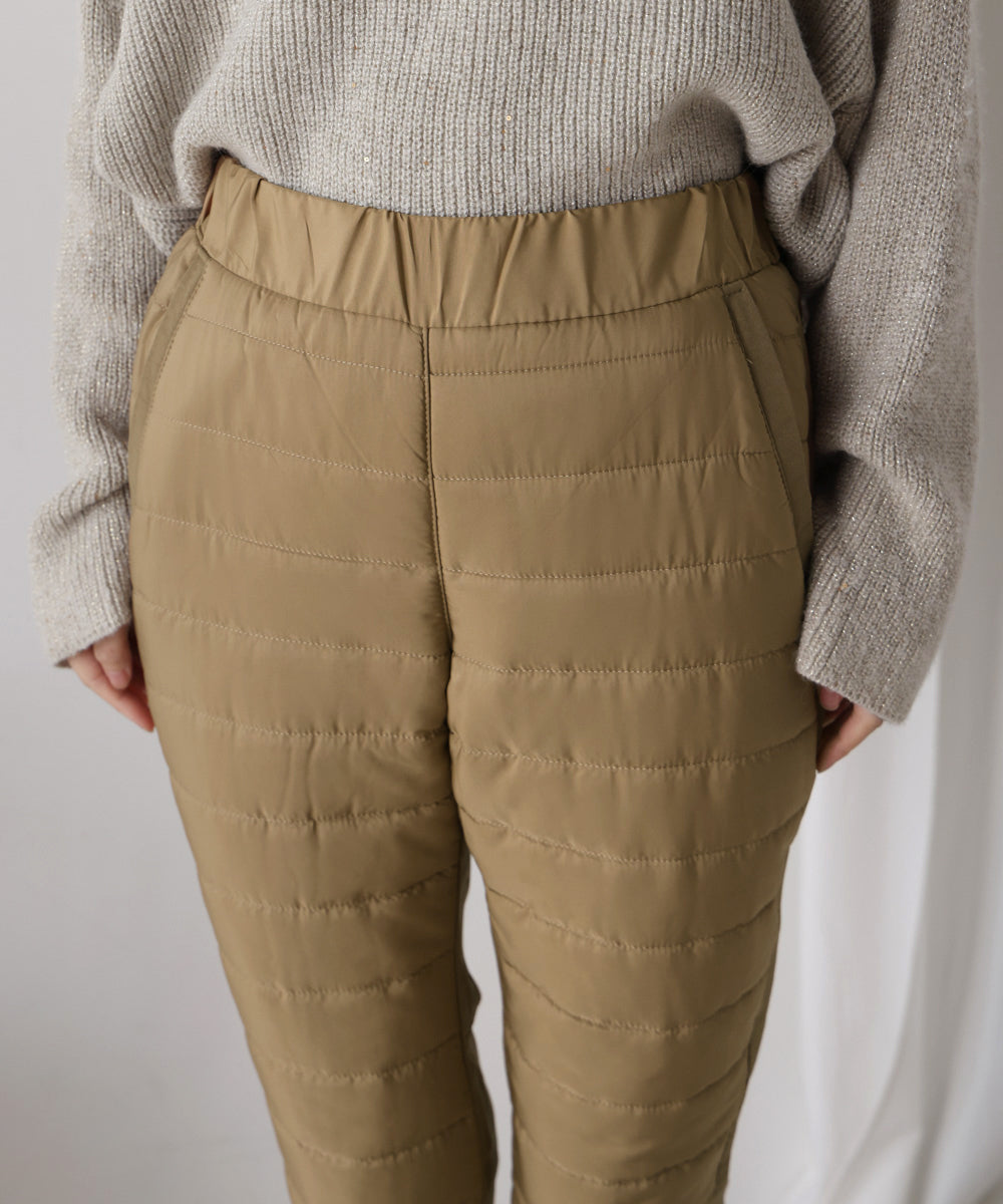 フェイクダウンパンツ