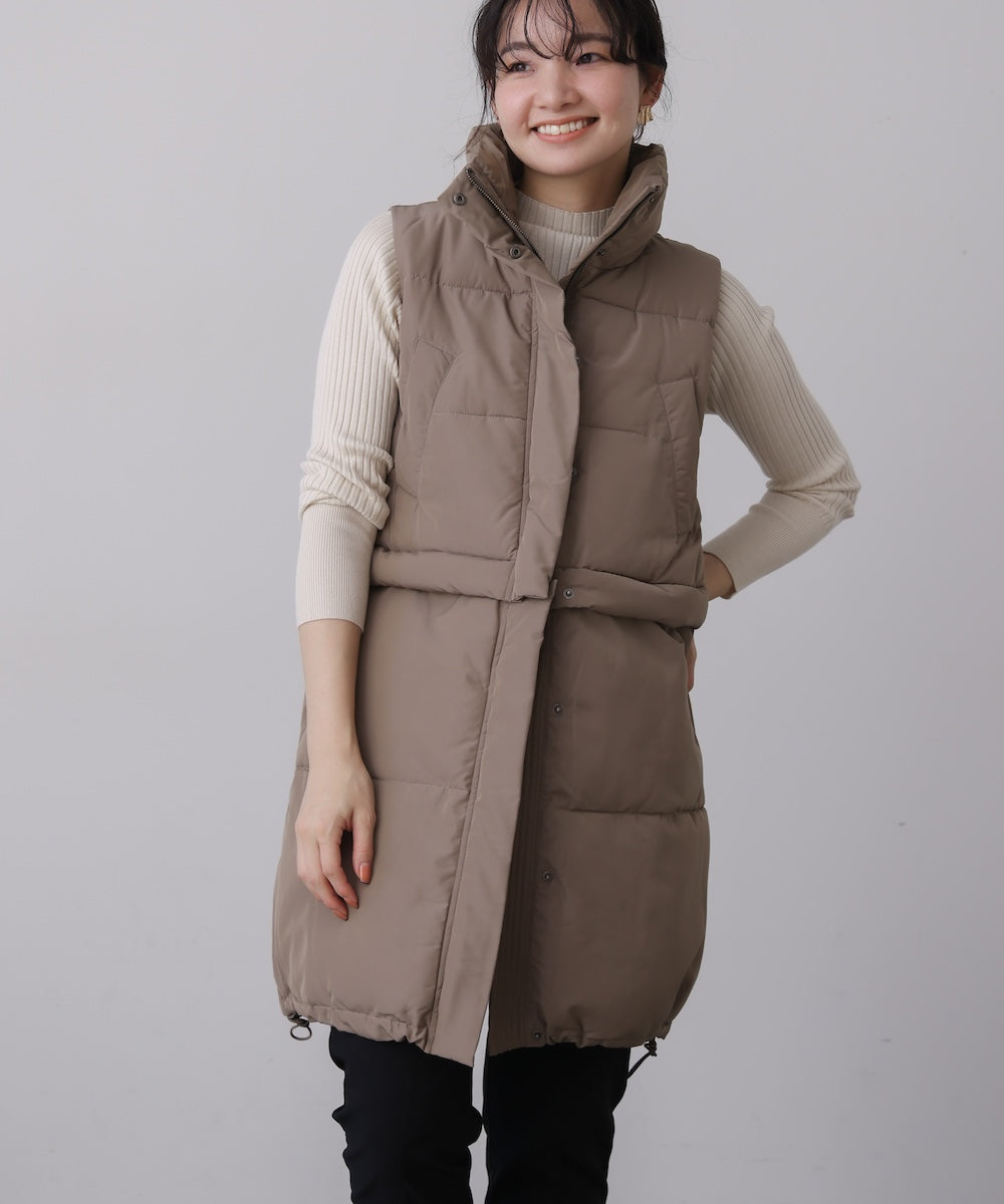 【WEB限定】マルチWAY中綿ベスト