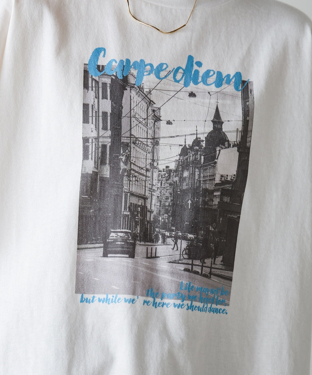 【WEB限定】タウンフォトカラーロゴTシャツ