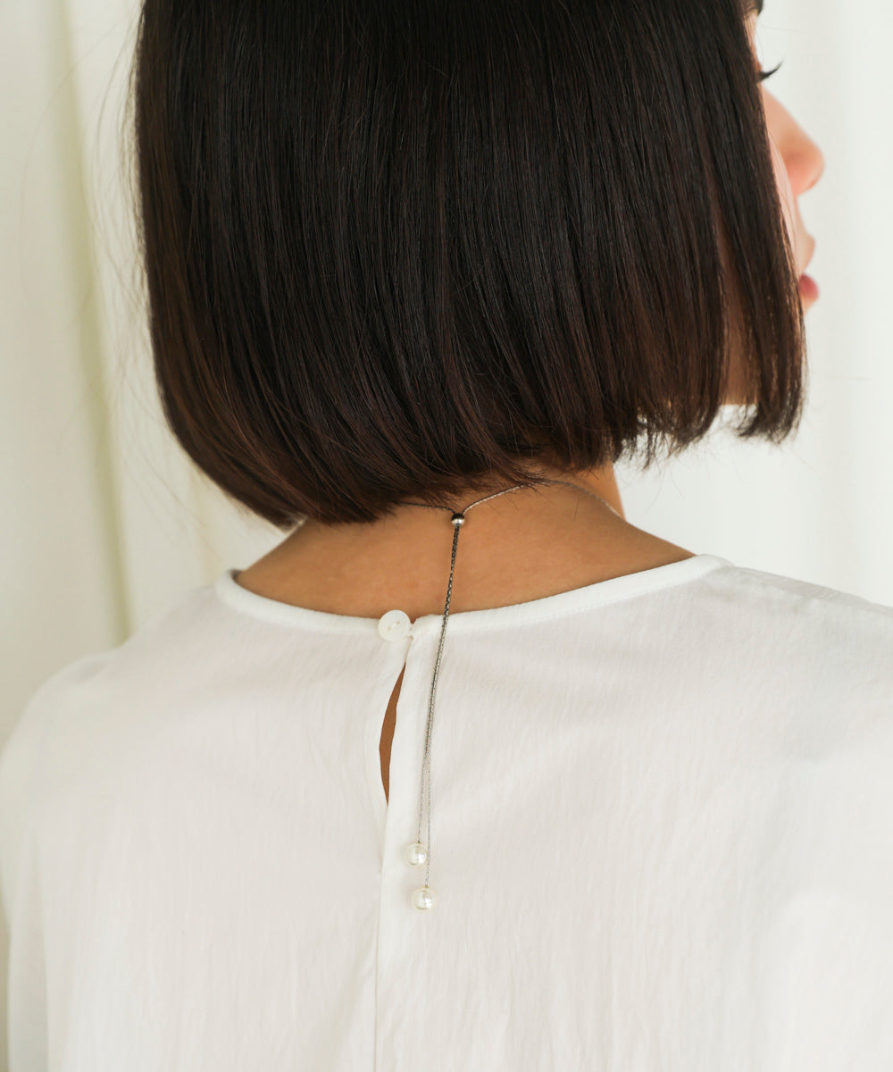 スライダーパールネックレス【メール便280円】