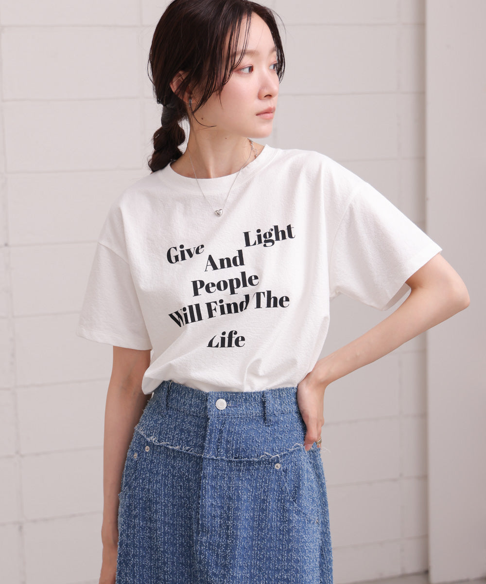 ドライタッチロゴTシャツ