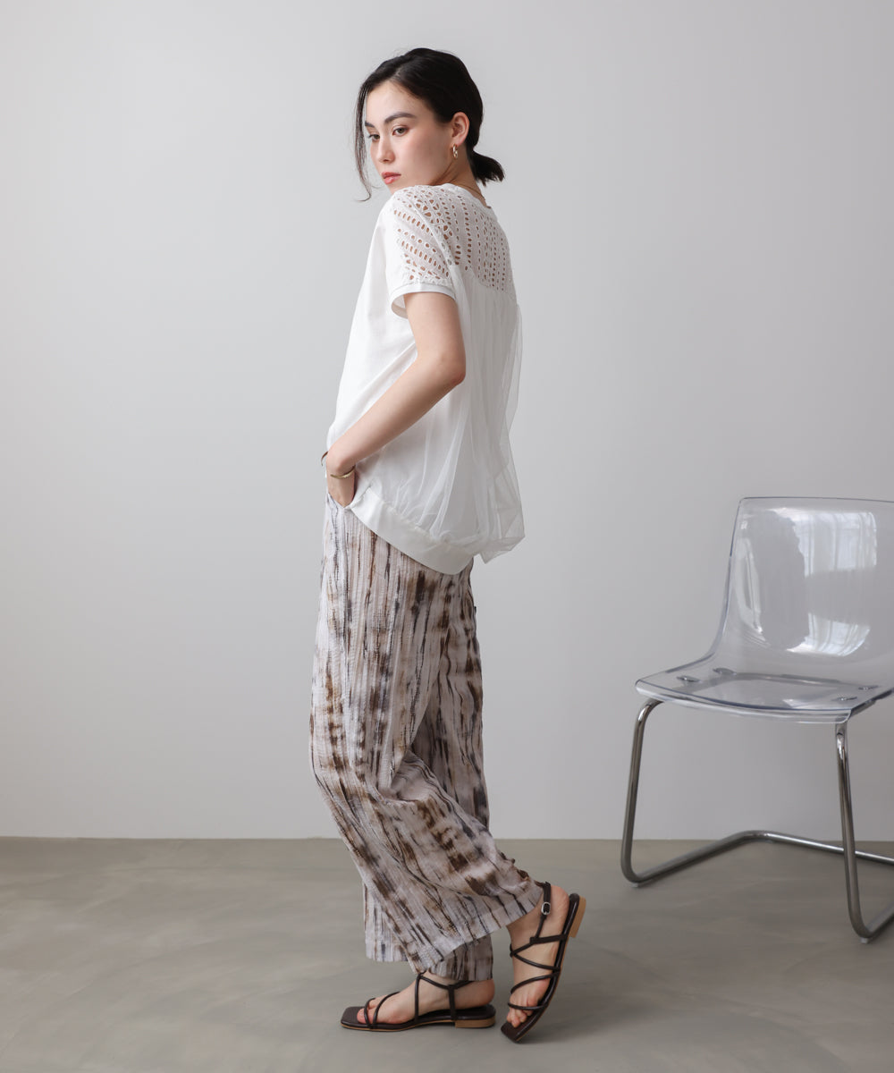 レースドッキングプルオーバー