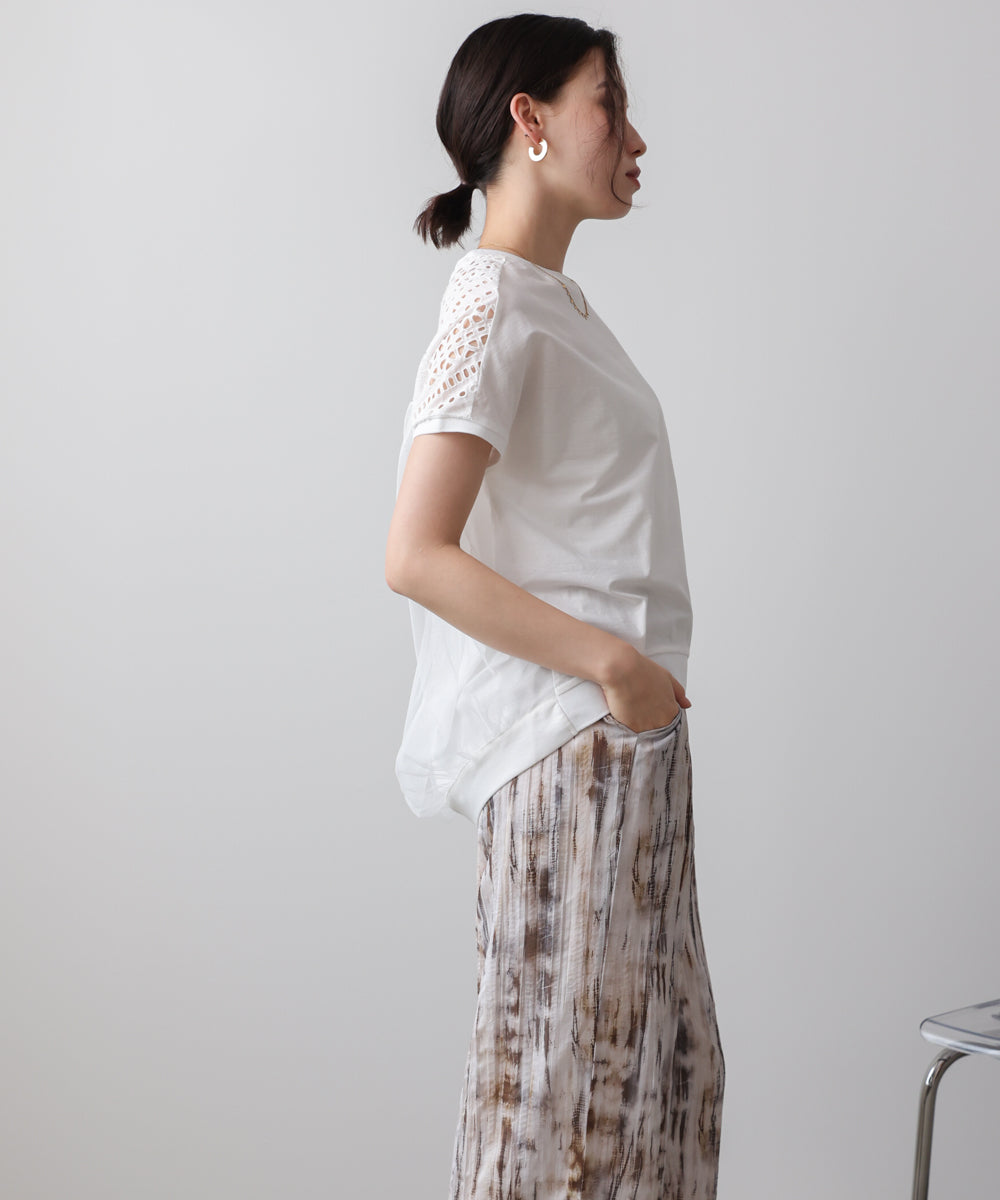 レースドッキングプルオーバー