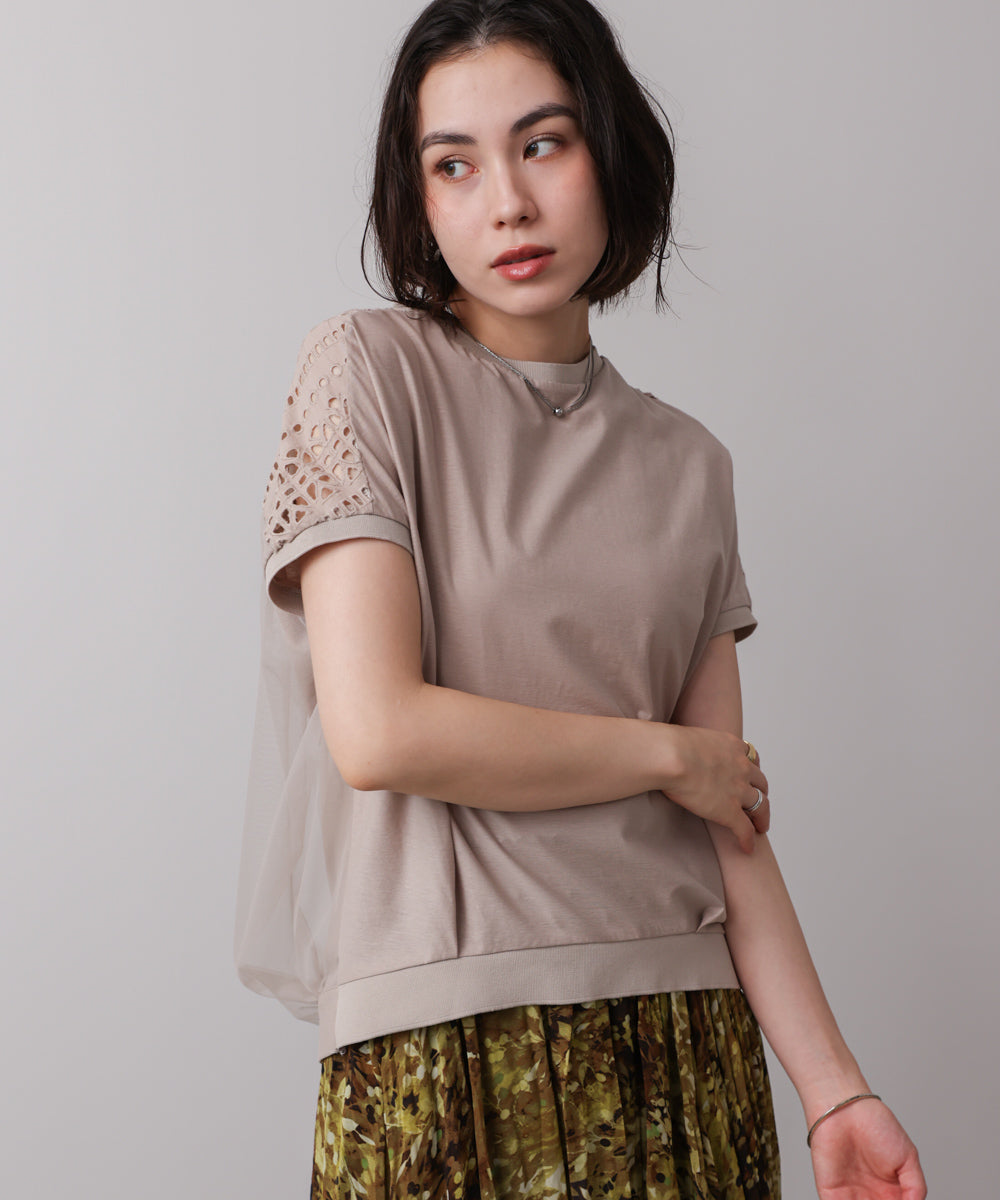 レースドッキングプルオーバー