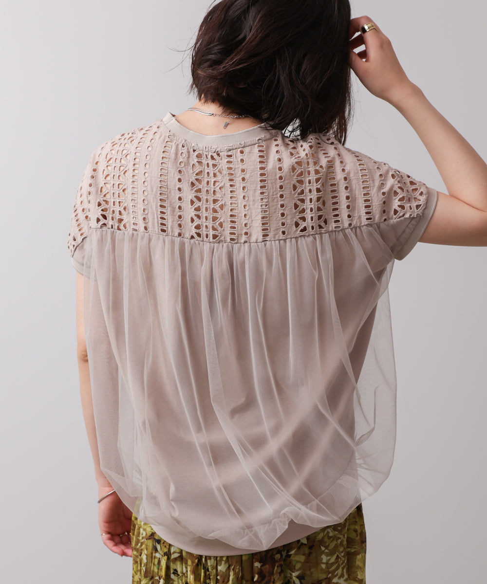 レースドッキングプルオーバー