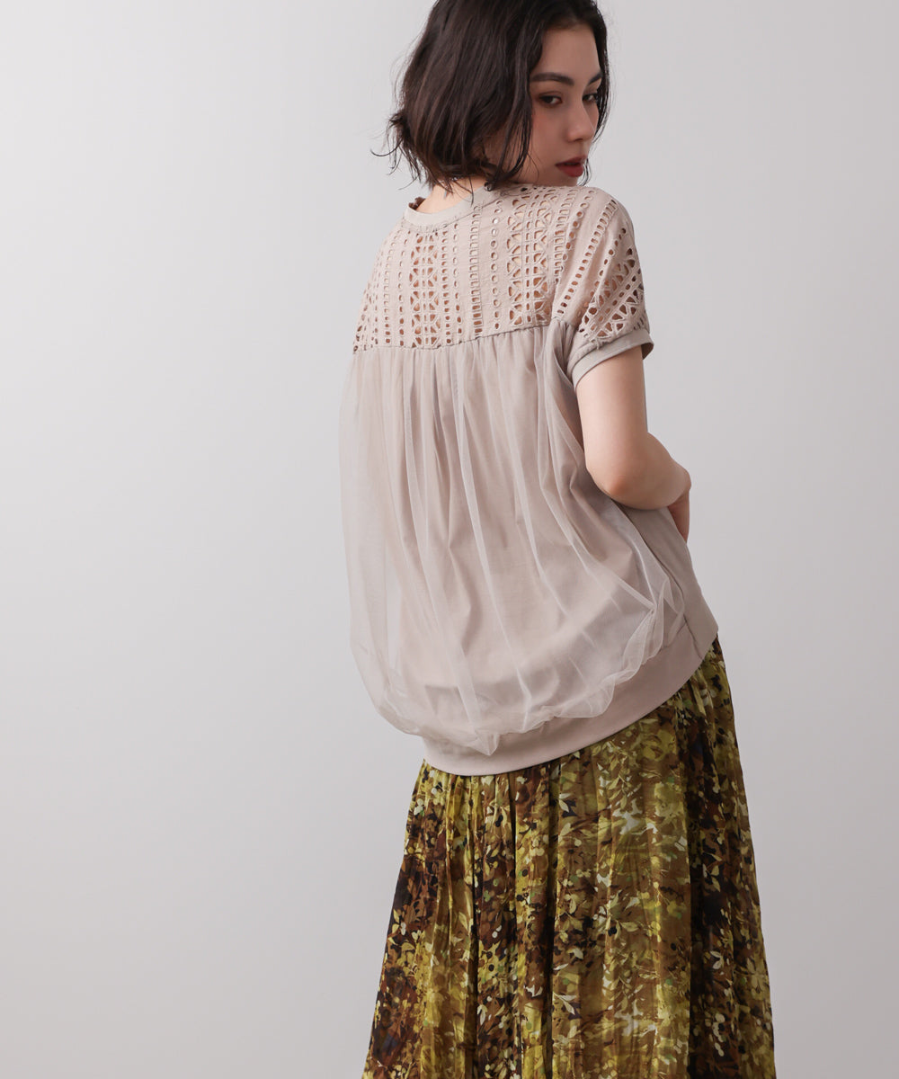 レースドッキングプルオーバー