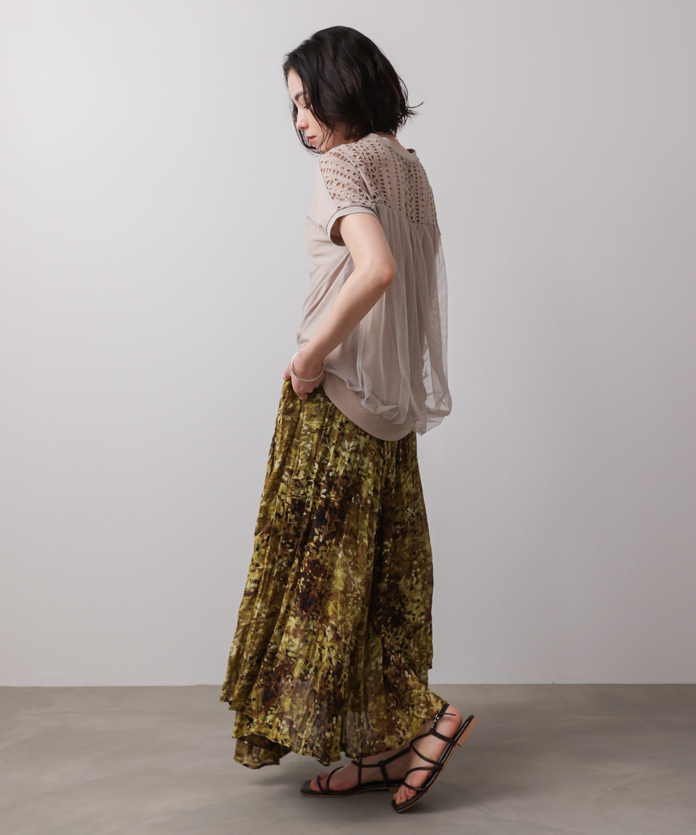 レースドッキングプルオーバー