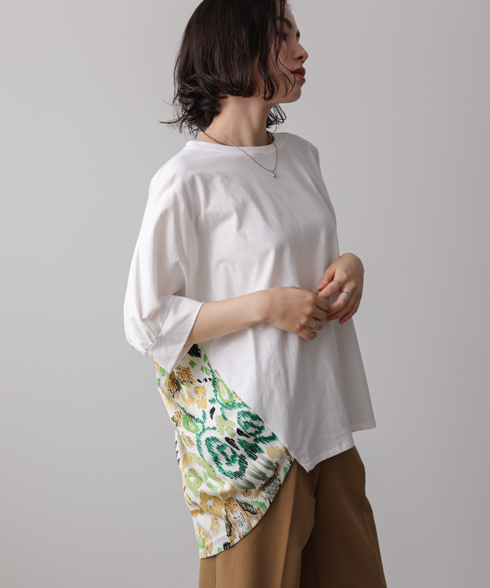 プリントドッキングプルオーバー