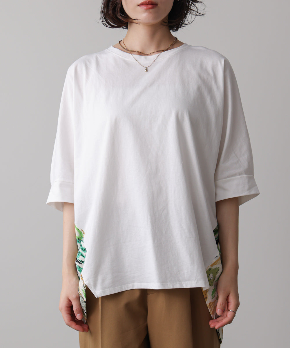 プリントドッキングプルオーバー