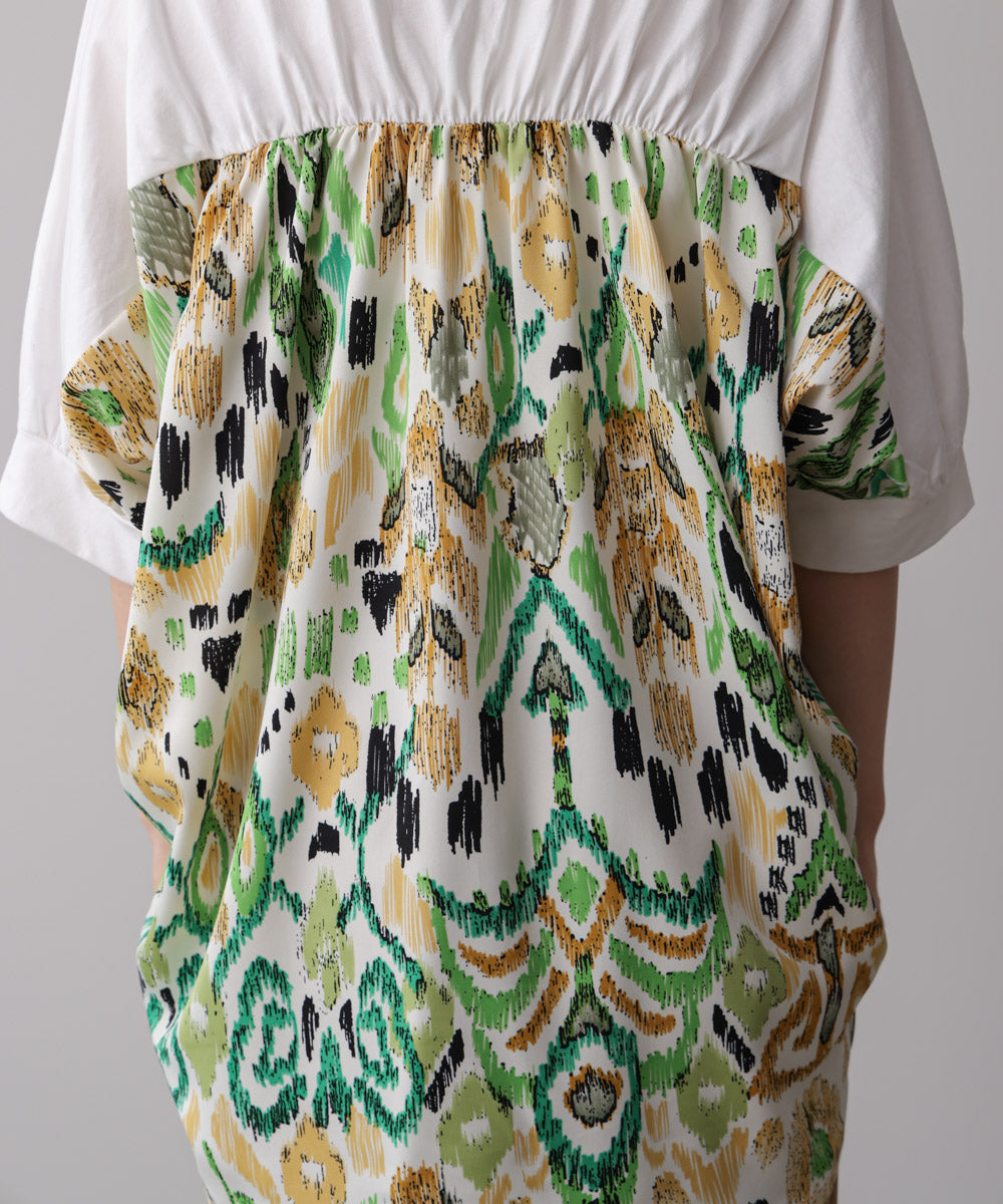 プリントドッキングプルオーバー