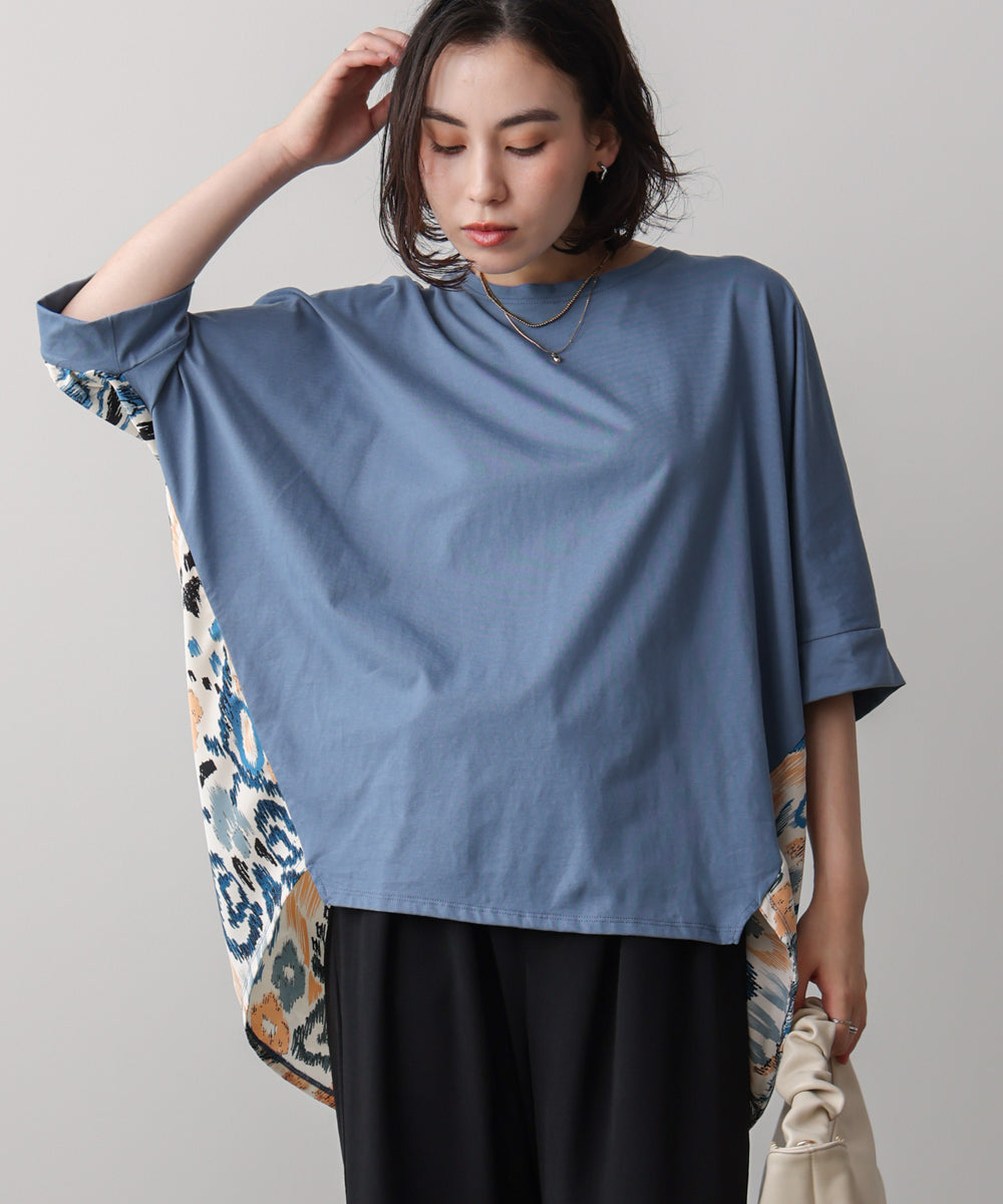 プリントドッキングプルオーバー