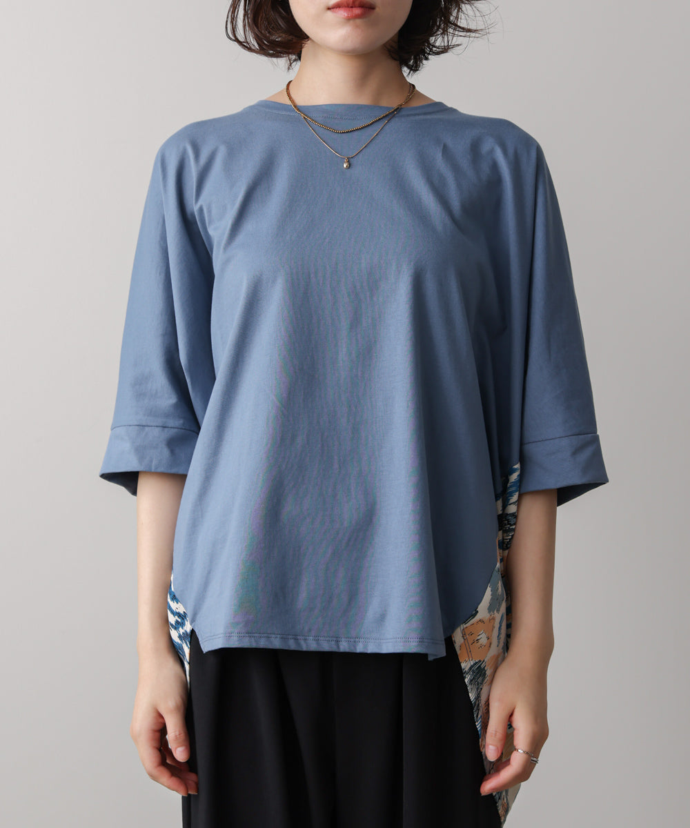 プリントドッキングプルオーバー