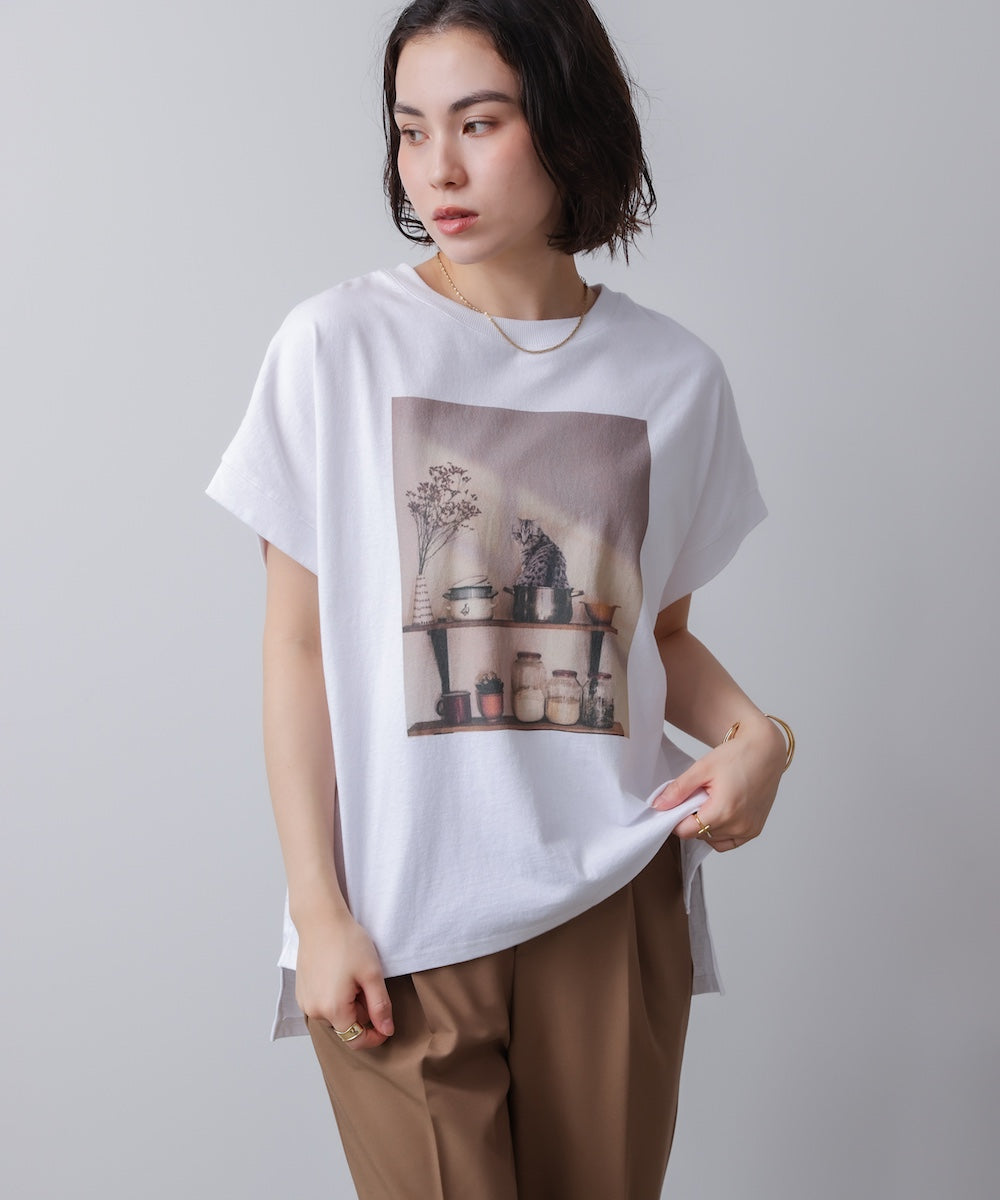 キャットフォトフレンチT