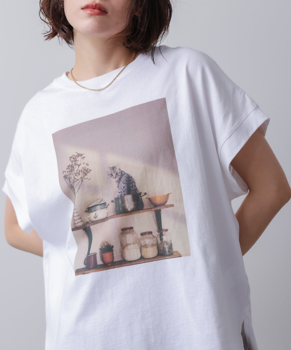 キャットフォトフレンチT