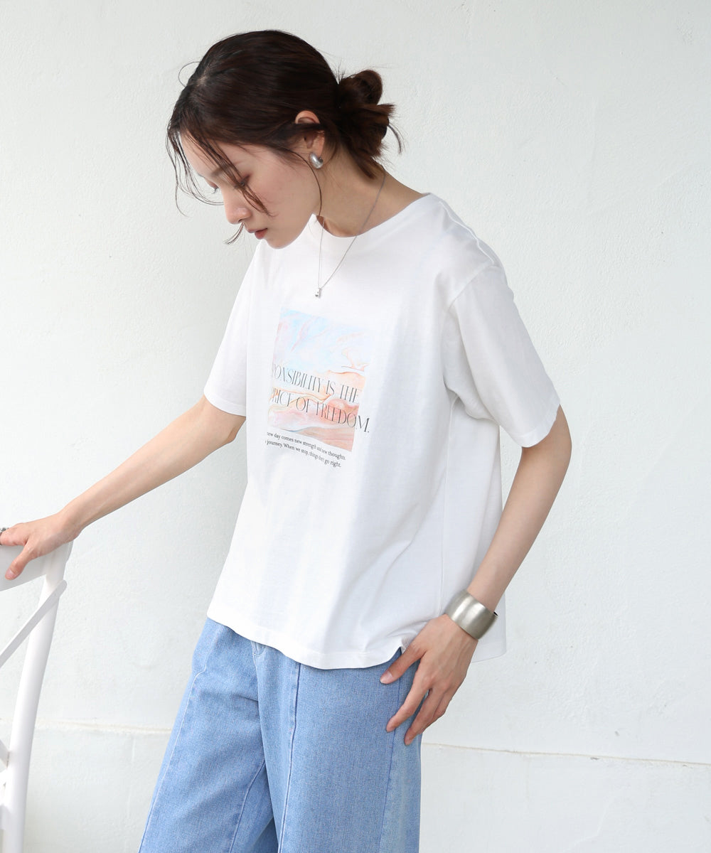 インクジェットプリントTシャツ