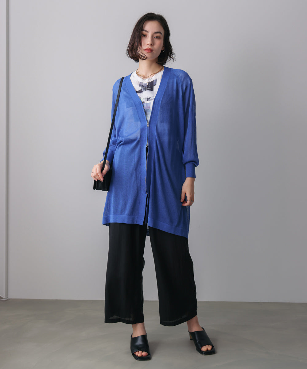 シルク調カシュクールパンツ