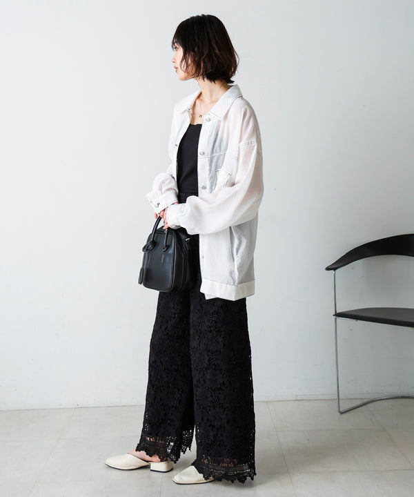 シアーシャツジャケット