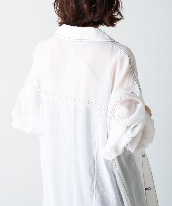 シアーシャツジャケット
