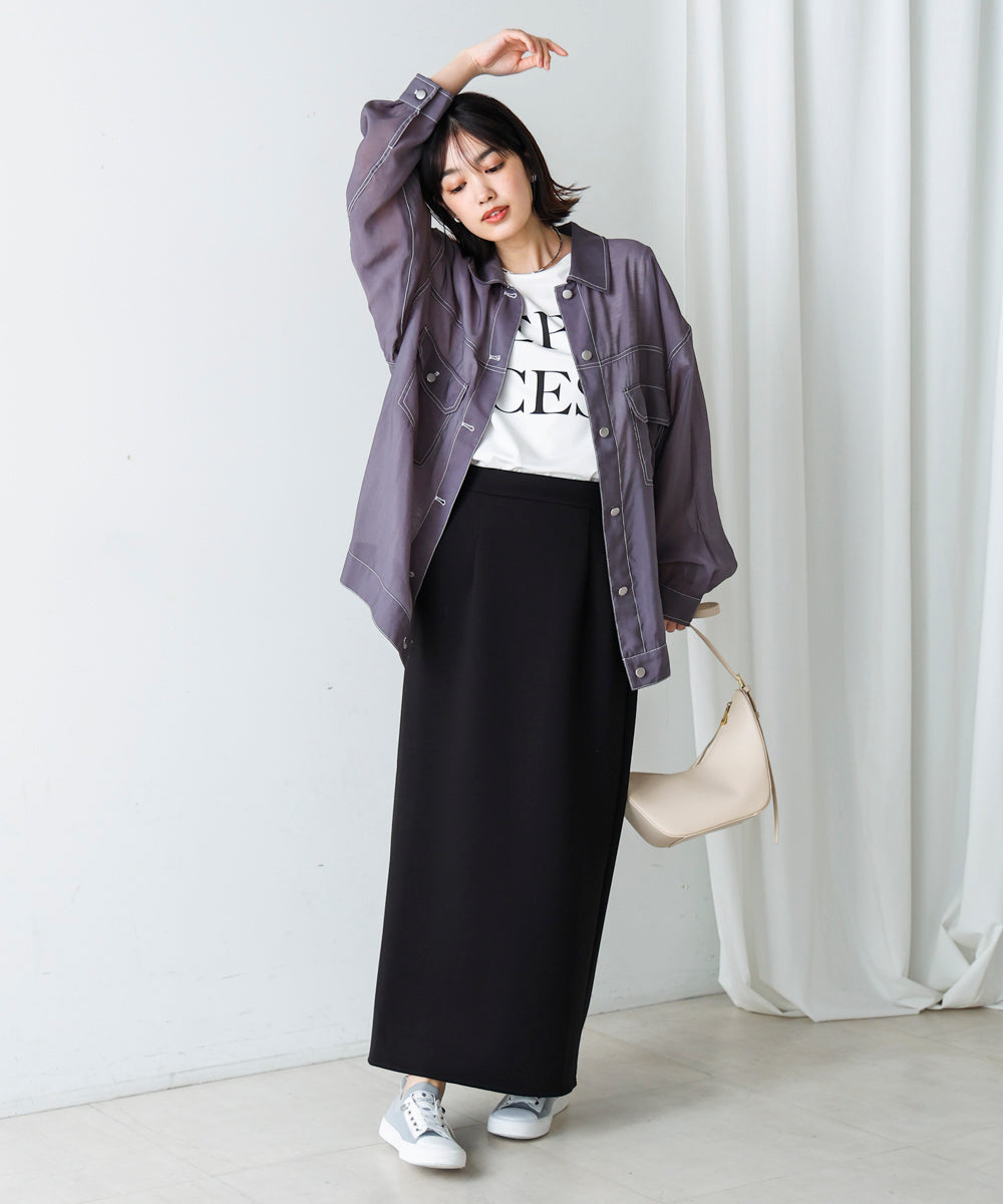 シアーシャツジャケット