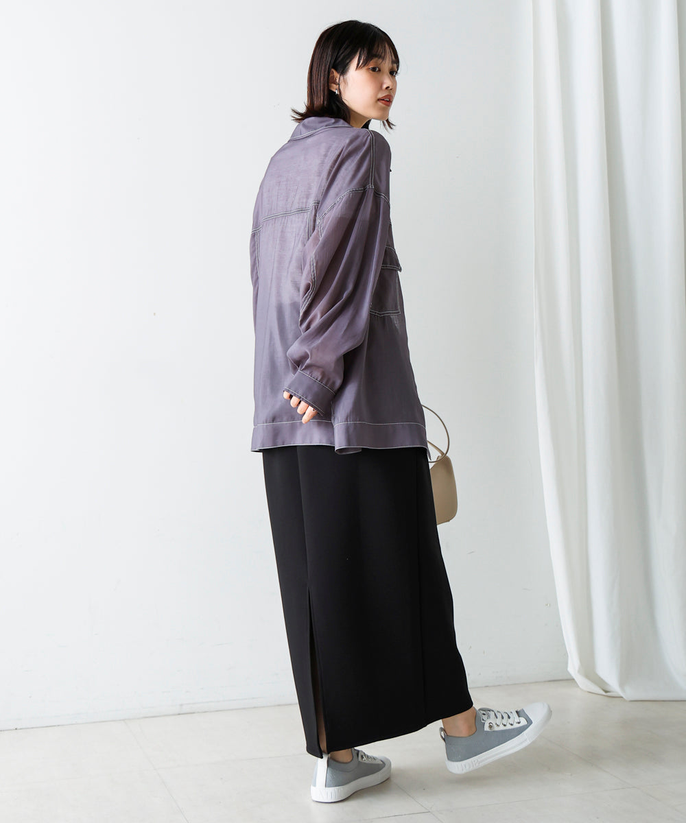 シアーシャツジャケット