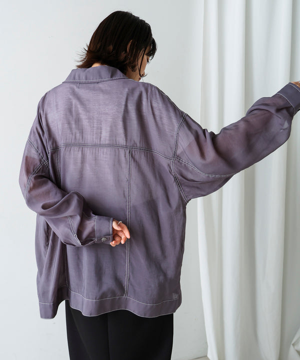 シアーシャツジャケット