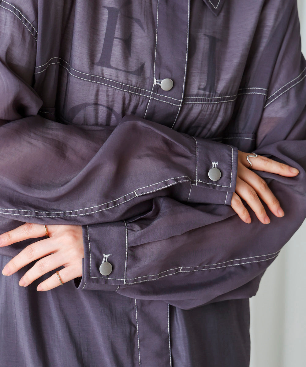 シアーシャツジャケット