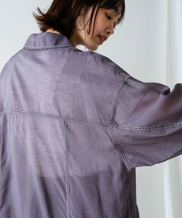 シアーシャツジャケット