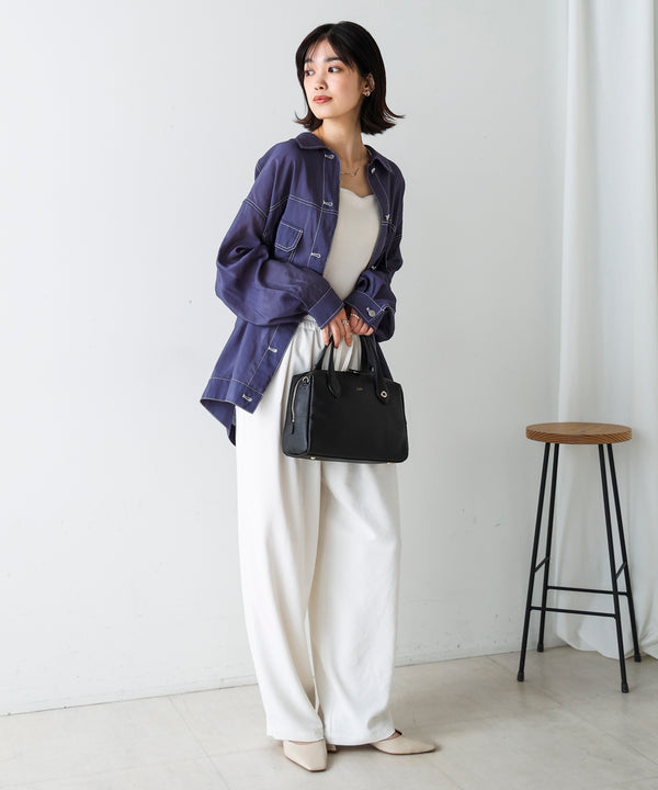 シアーシャツジャケット