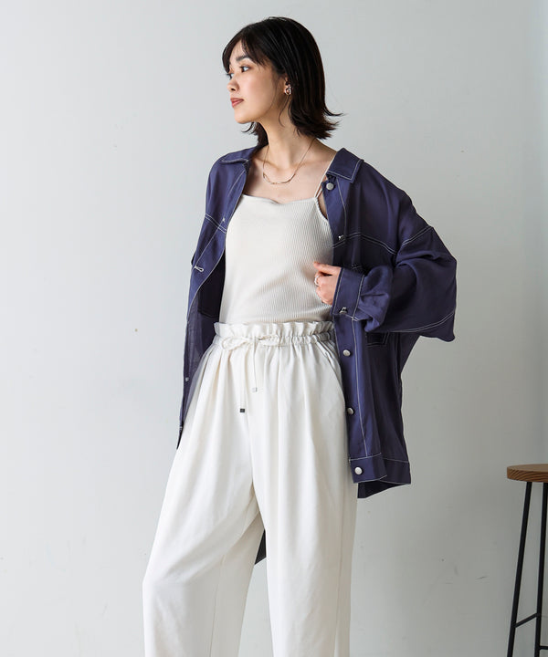 シアーシャツジャケット