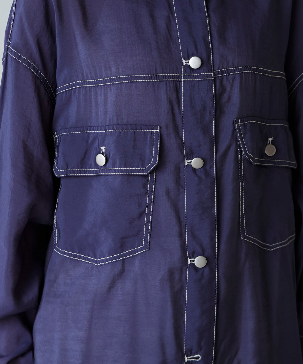 シアーシャツジャケット