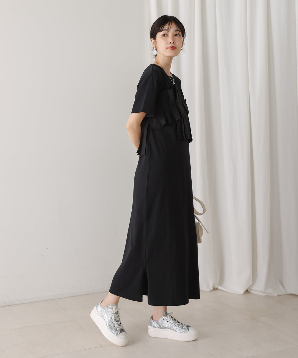 ベアトップカットワンピース