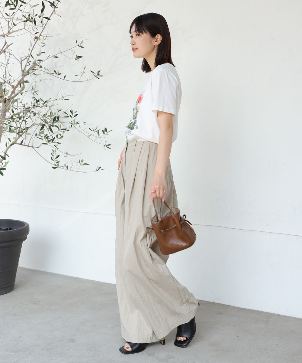 フォトフラワーTシャツ